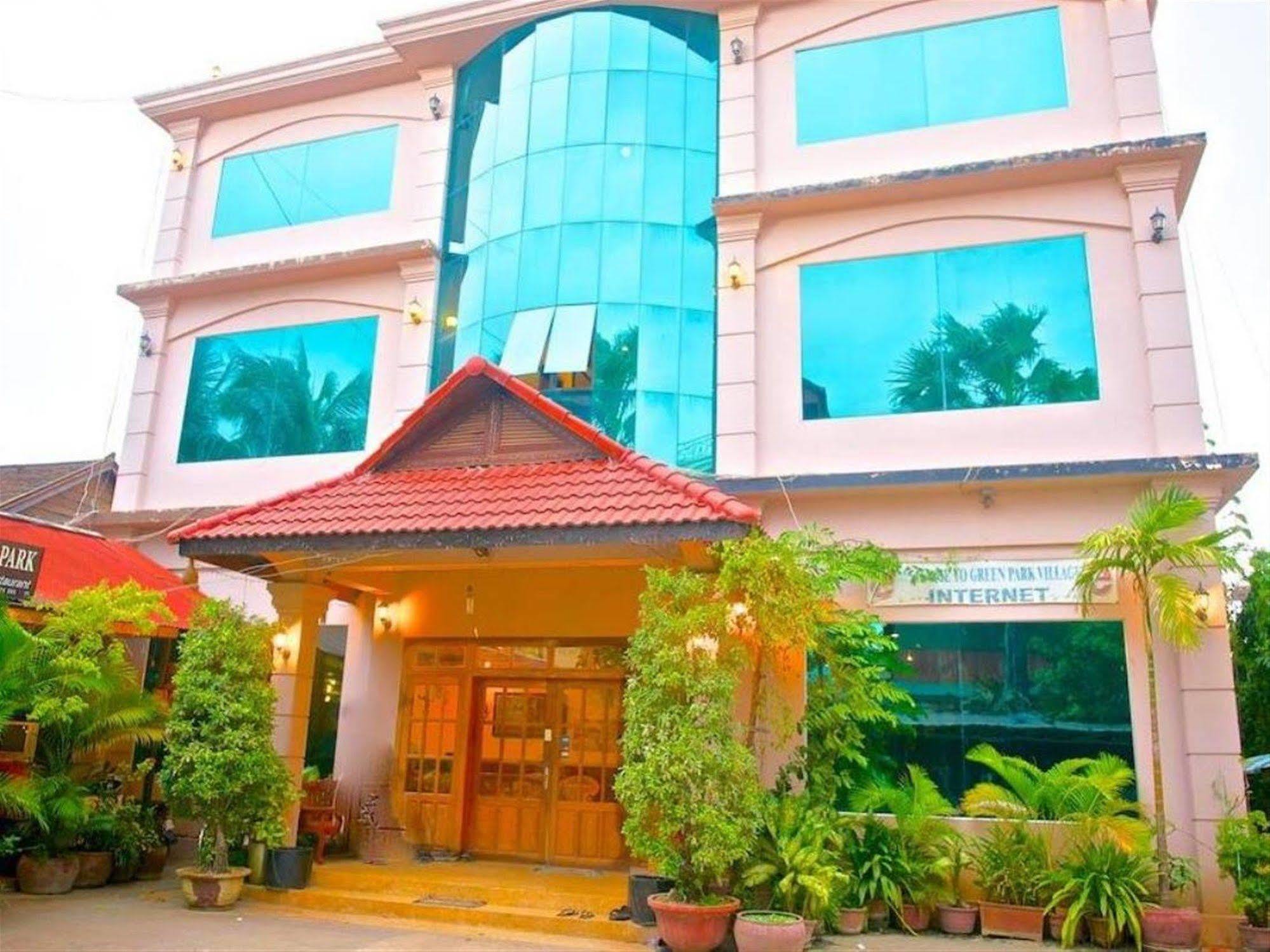 Green Park Village Guesthouse Siem Reap Dış mekan fotoğraf
